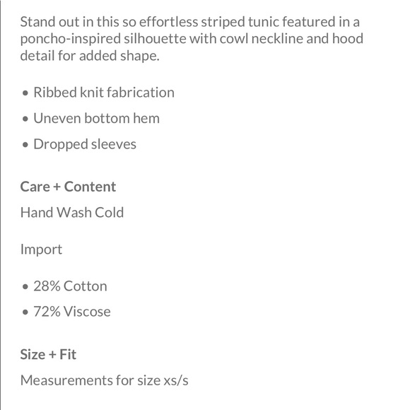 Free people- Toffe poncho tunic - Picture 3 of 7